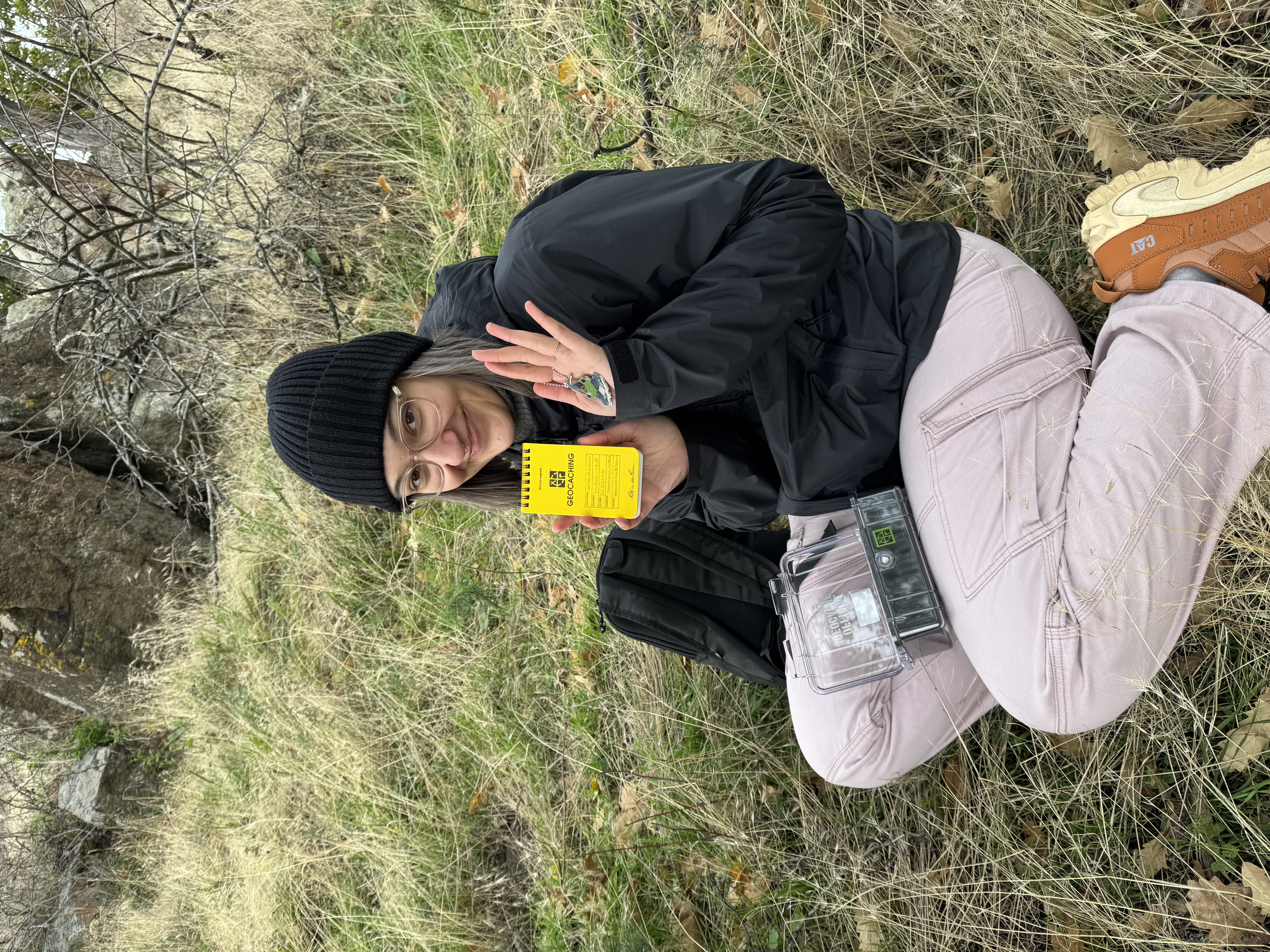 The moment of finding the cache